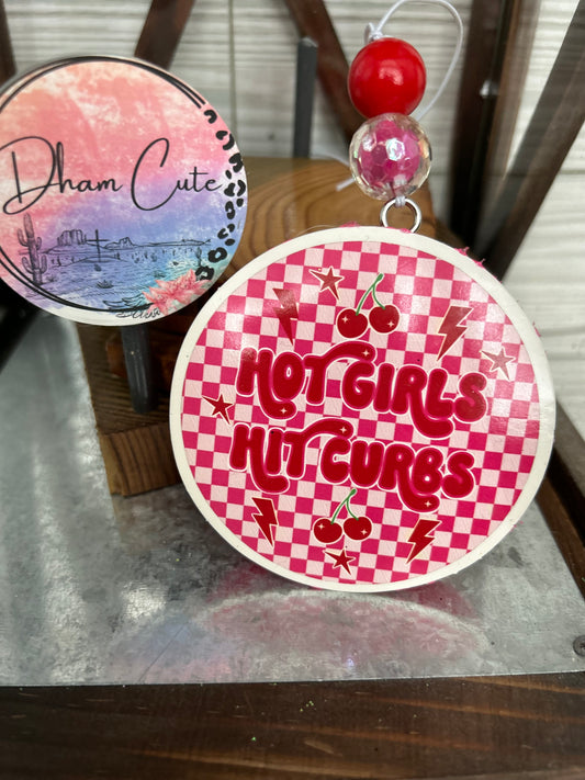 Sarcastic 3” Card stock Round-(Freshie or Vent  clip)