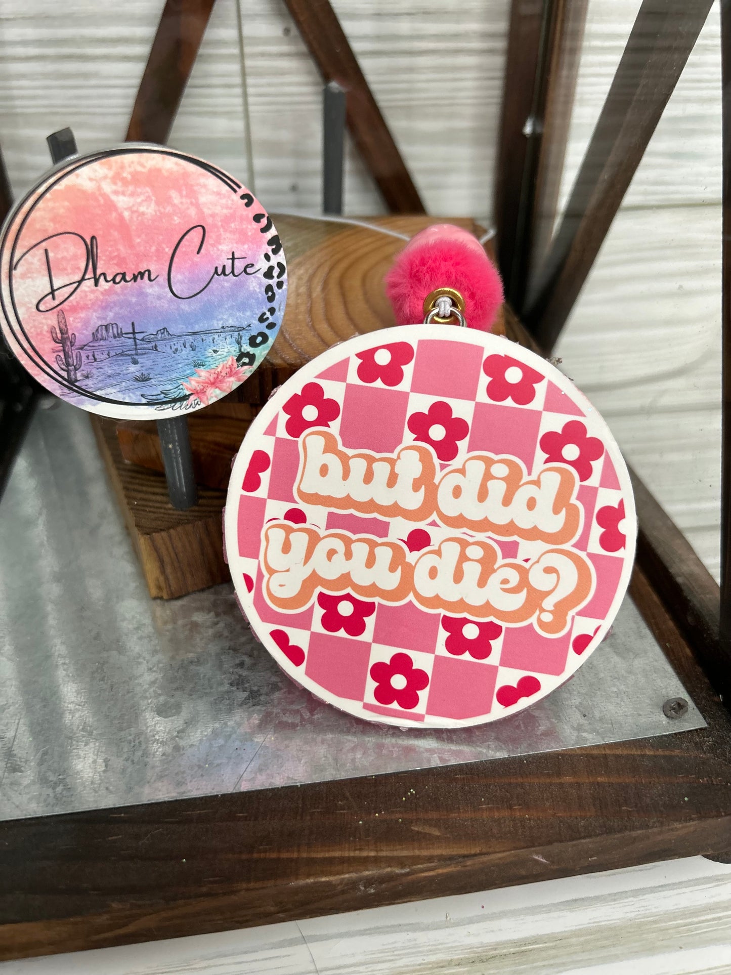 Sarcastic 3” Card stock Round-(Freshie or Vent  clip)