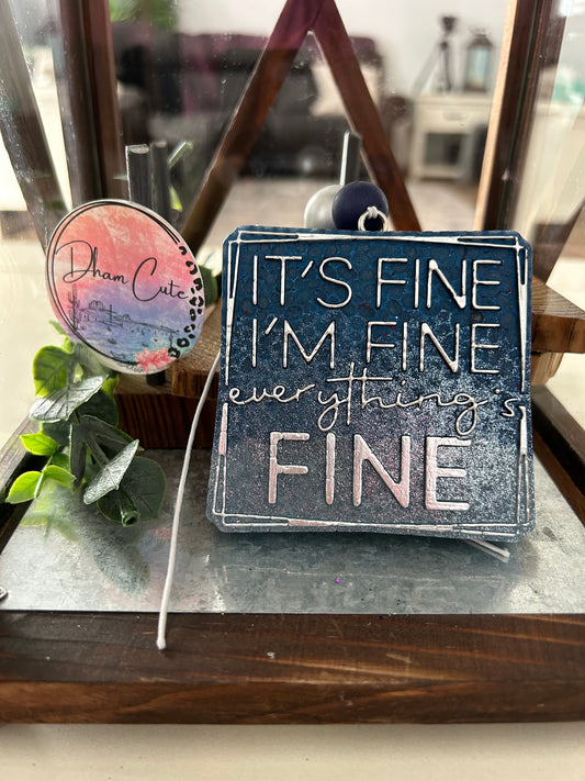 Everything’s fine