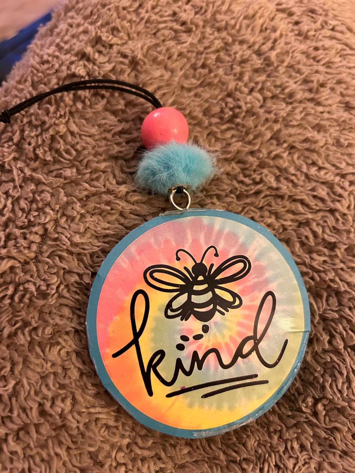 “Girly” 3” Card stock Round-(Freshie or Vent  clip)