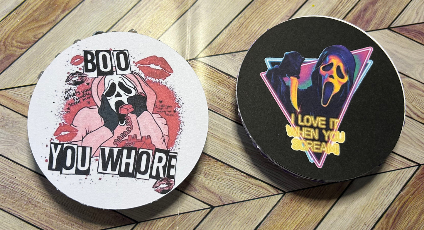 Miscellaneous 3” Card stock Round-(Freshie or Vent  clip)