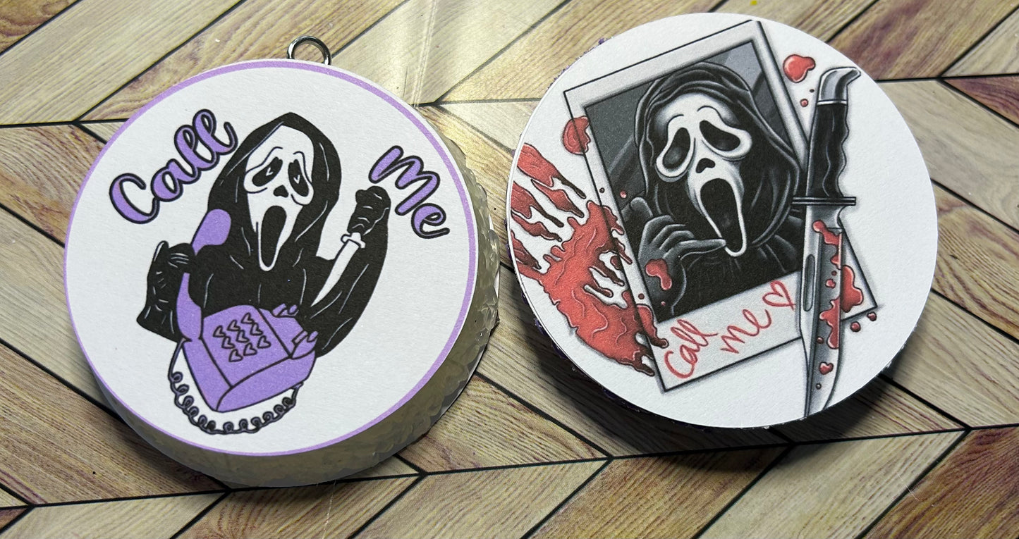 Miscellaneous 3” Card stock Round-(Freshie or Vent  clip)