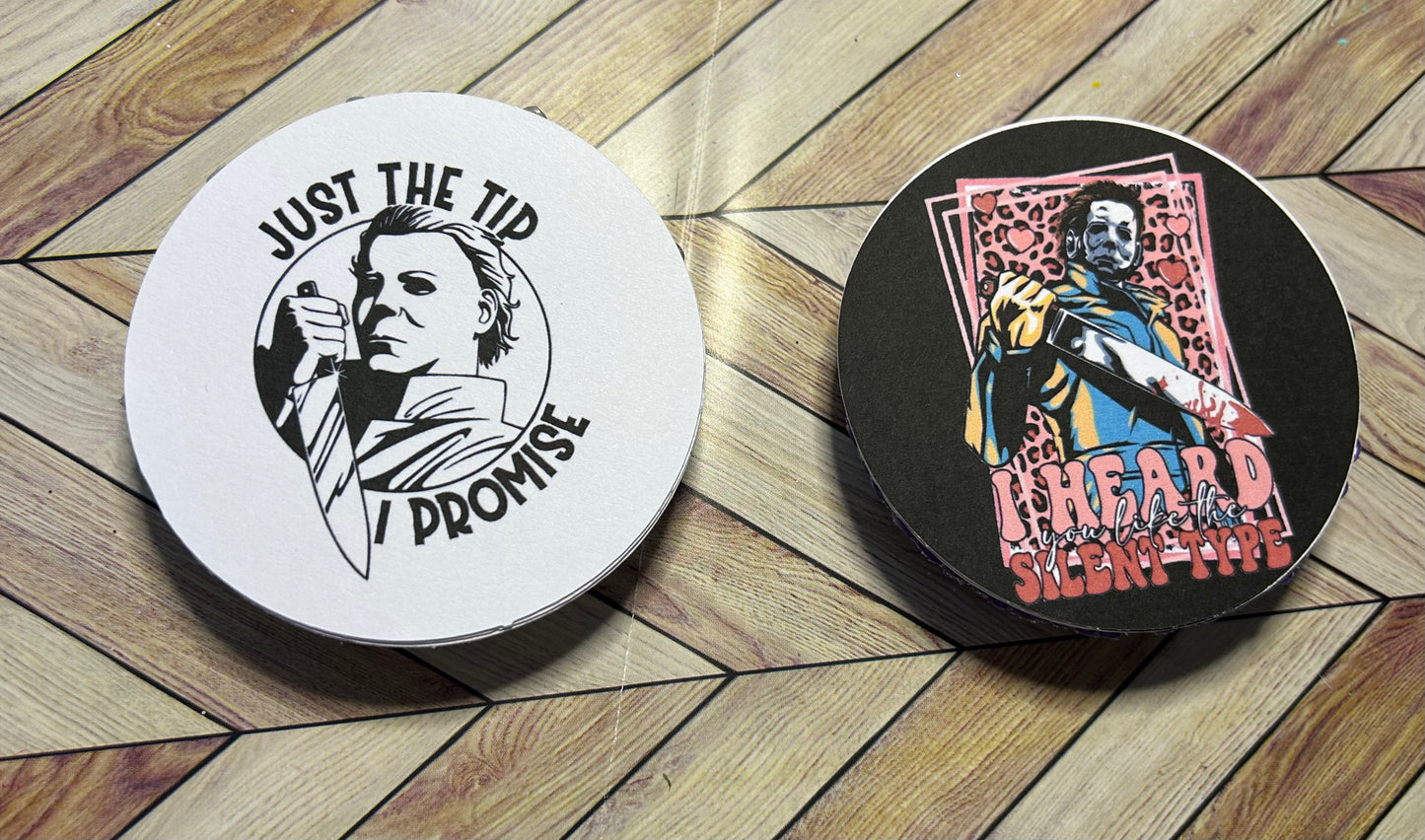 Miscellaneous 3” Card stock Round-(Freshie or Vent  clip)
