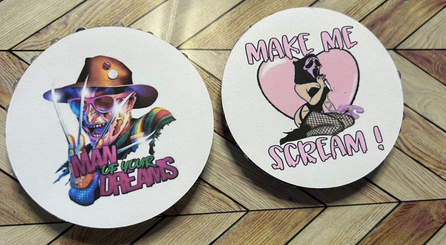 Miscellaneous 3” Card stock Round-(Freshie or Vent  clip)